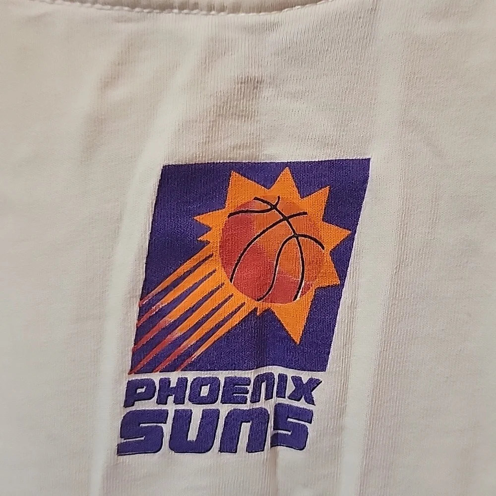 Vintage Phoenix Suns Graphic T-Shirt Size Large AllSport Proweight - Picture 8 of 8